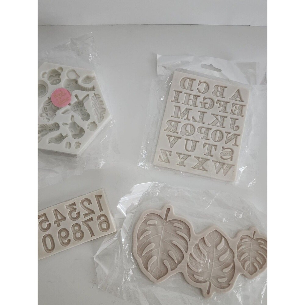 Bundle Silicone Chocolate Fondant Molds